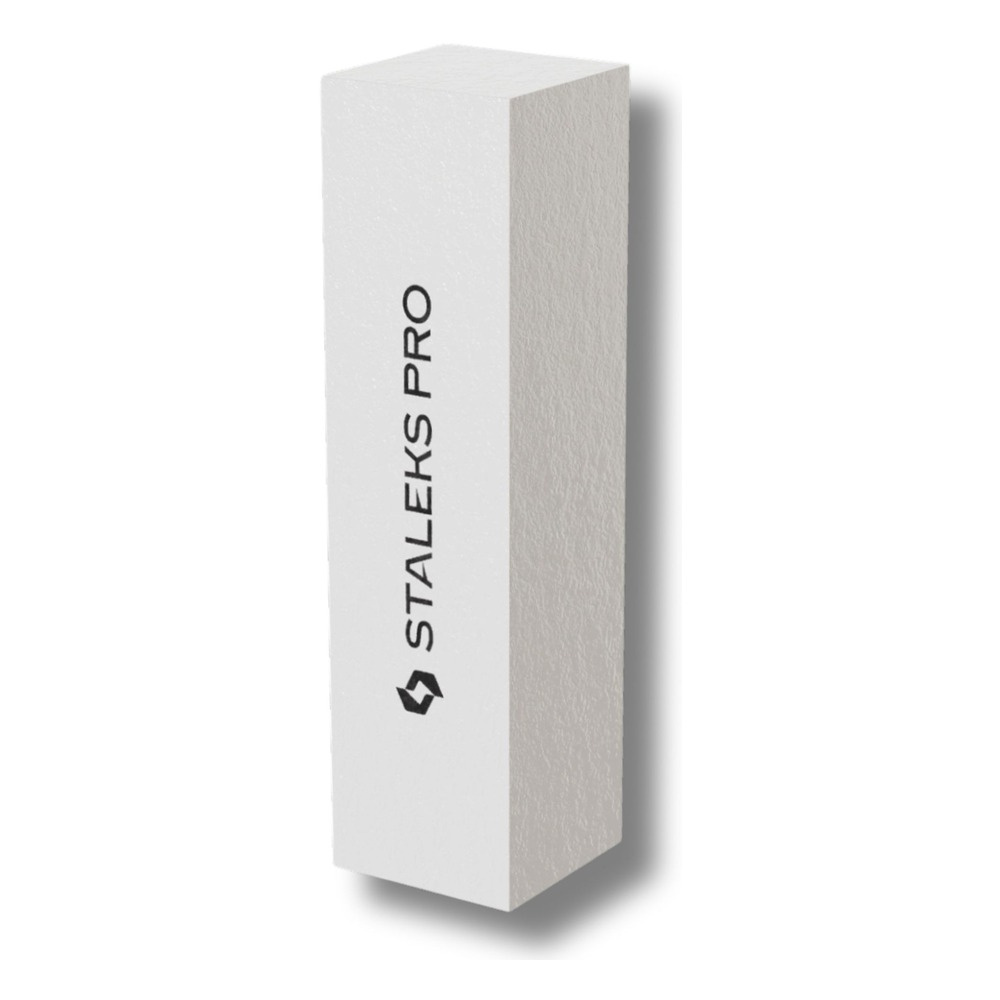 Staleks Pro Expert 51Rectangular Nail Buffer 150 Grit 4-Sided Single-Use 10 Pcs