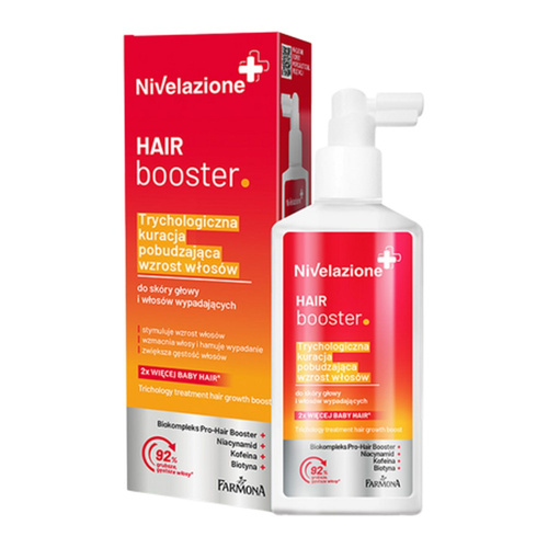 Nivelazione Hair Booster Trychologiczna Kuracja Pobudzająca Wzrost Włosów 75ml