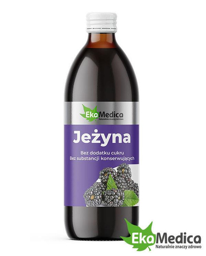 EkaMedica 100% Blackberry Juice without Added Sugar 500ml