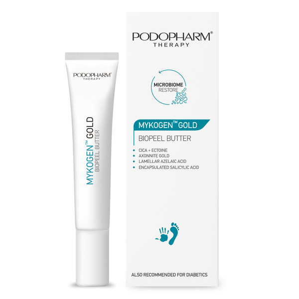 Podopharm Therapy Mykogen Złote Bio-Enzymatyczne Masło Peelingujące 20ml