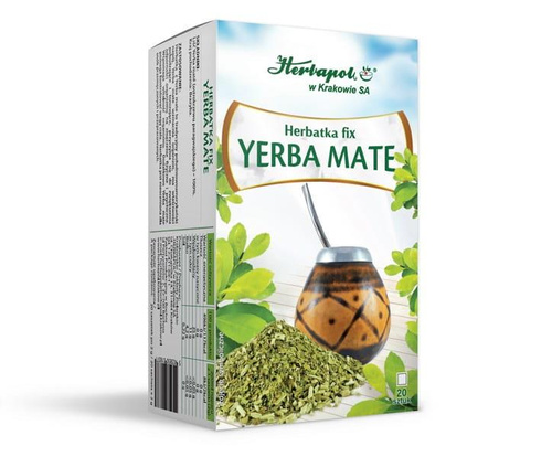 Herbapol Tea Fix Yerba Mate 100% 20x2g Best Before 31.07.26