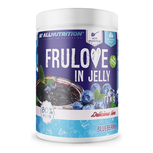 Allnutrition Frulove in Jelly Blueberry A Sugar Free Fruit Spread 1000g
