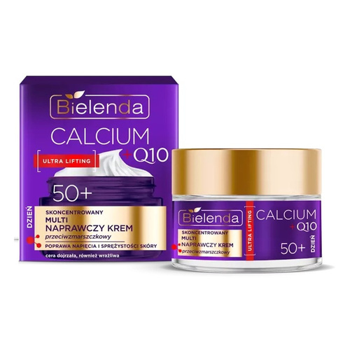 Bielenda Calcium + Q10 Anti-Wrinkle Multi Repair Day Cream 50+ 50ml