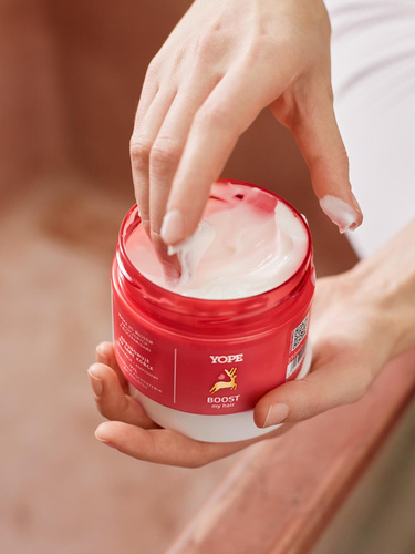 Yope Boost my Hair Maska z Bioceramidami i Adaptogenem dla Włosów Zniszczonych 250ml