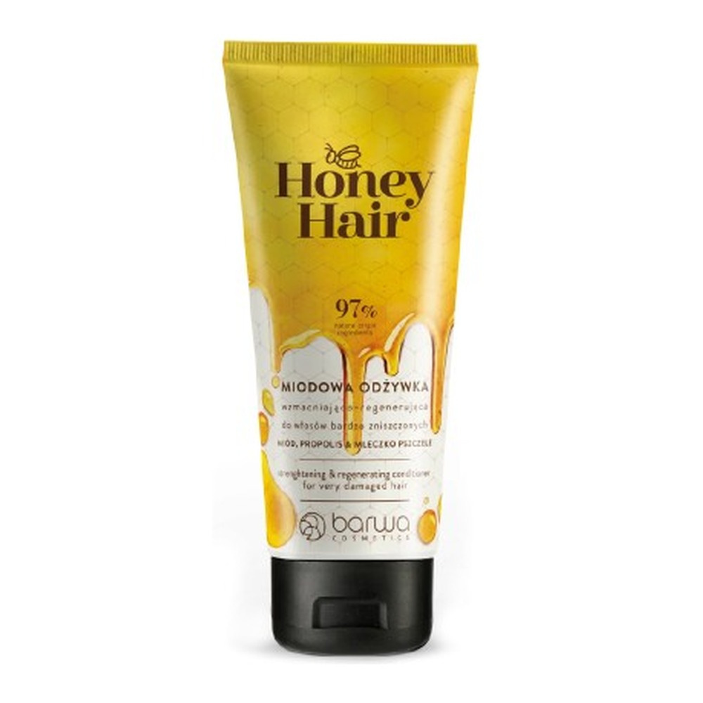 Barwa Honey Hair Strengthening and Regenerating Conditioner for Very Damaged Hair 200ml