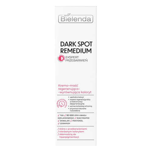 Bielenda DARK SPOT REMEDIUM Regenerating & tone-correcting rich cream, 40ml