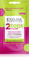 Eveline 2 Steps To Beauty Oczyszczająco-Detoksykujący Zabieg 2-Etapowy dla Skóry Tłustej i Mieszanej 2x4ml