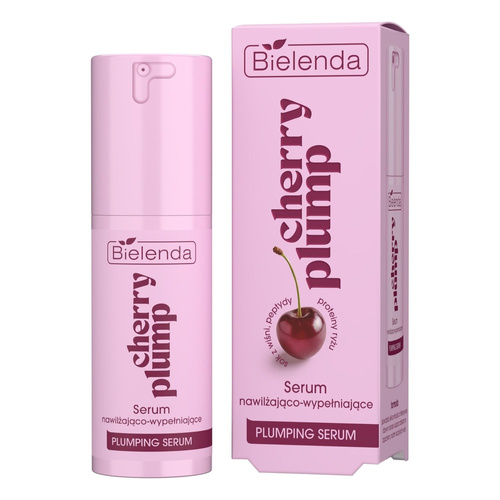 Bielenda CHERRY PLUMP, Moisturizing and filling serum, 30ml