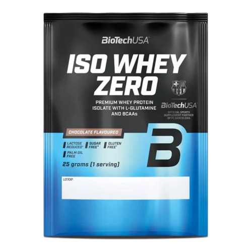 BioTechUSA Iso Whey Zero Whey Protein Isolate Chocolate 25g