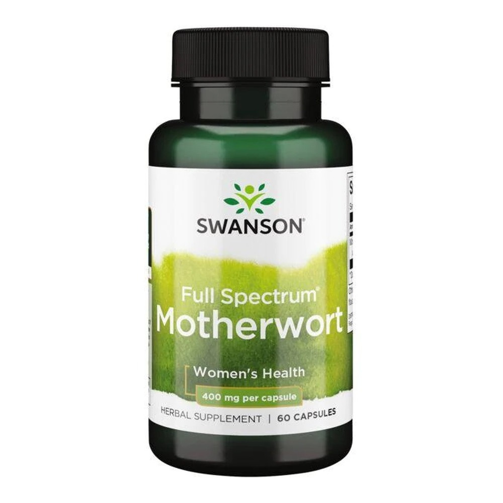 Swanson Full Spectrum Motherwort 400mg 60 Capsules