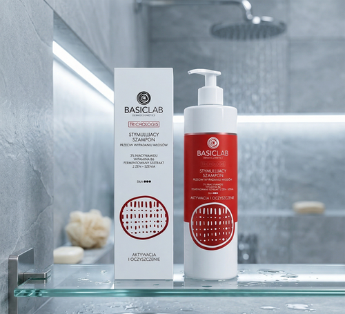BasicLab Dermocosmetics Trichologis Stimulating Anti-Hair Loss Shampoo 300ml