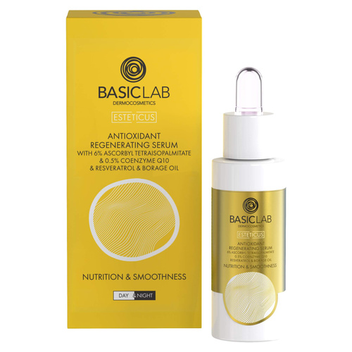 BasicLab Esteticus Antyoksydacyjne Serum Regenerujące Odżywcze 30ml