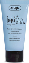 Ziaja Jeju Young Skin White Face Mousse SPF10 for Oily and Problematic Skin for Day 50ml