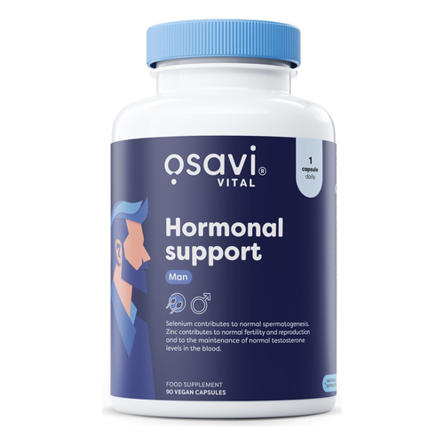 Osavi Hormonal Support Man Na Równowagę Hormonalną i Witalność 90 Kapsułek
