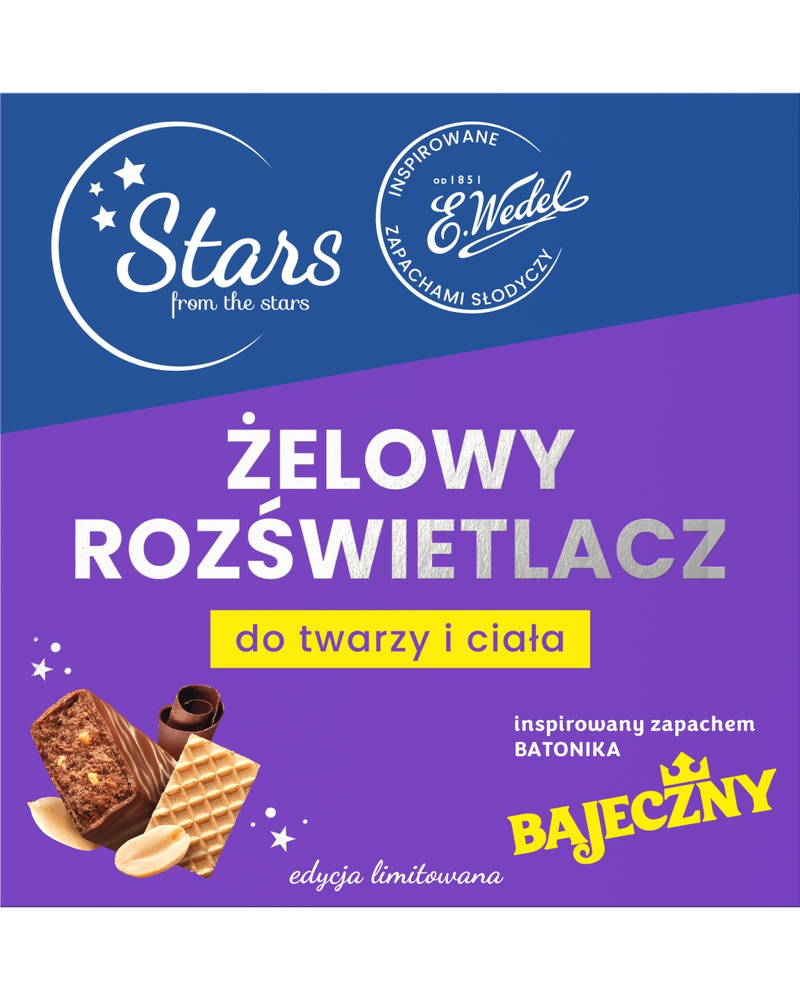 Stars From the Stars Wedel Żelowy Rozświetlacz do Twarzy i do Ciała 8g