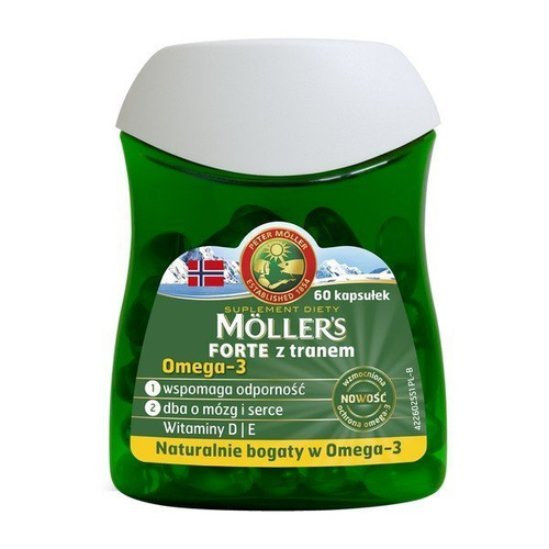 MOLLERS Forte with fish Oil capsules, 60pcs