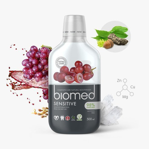 BioMED - Płyn do płukania jamy ustnej Sensitiv 500ml