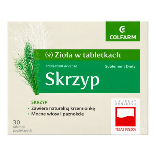 Colfarm Skrzyp Tabletki 30 Sztuk