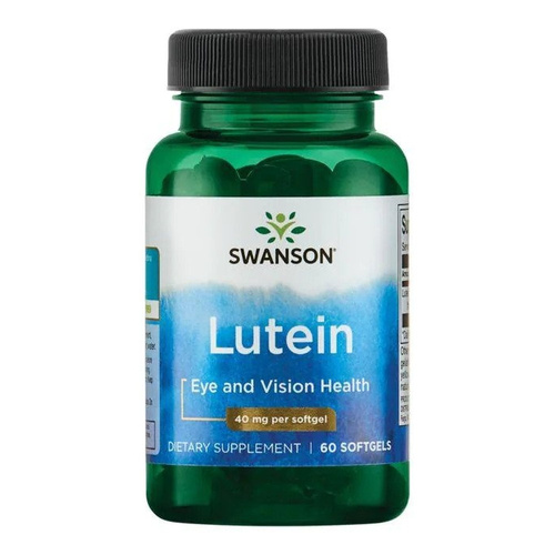 Swanson Lutein 40mg 60 Softgels