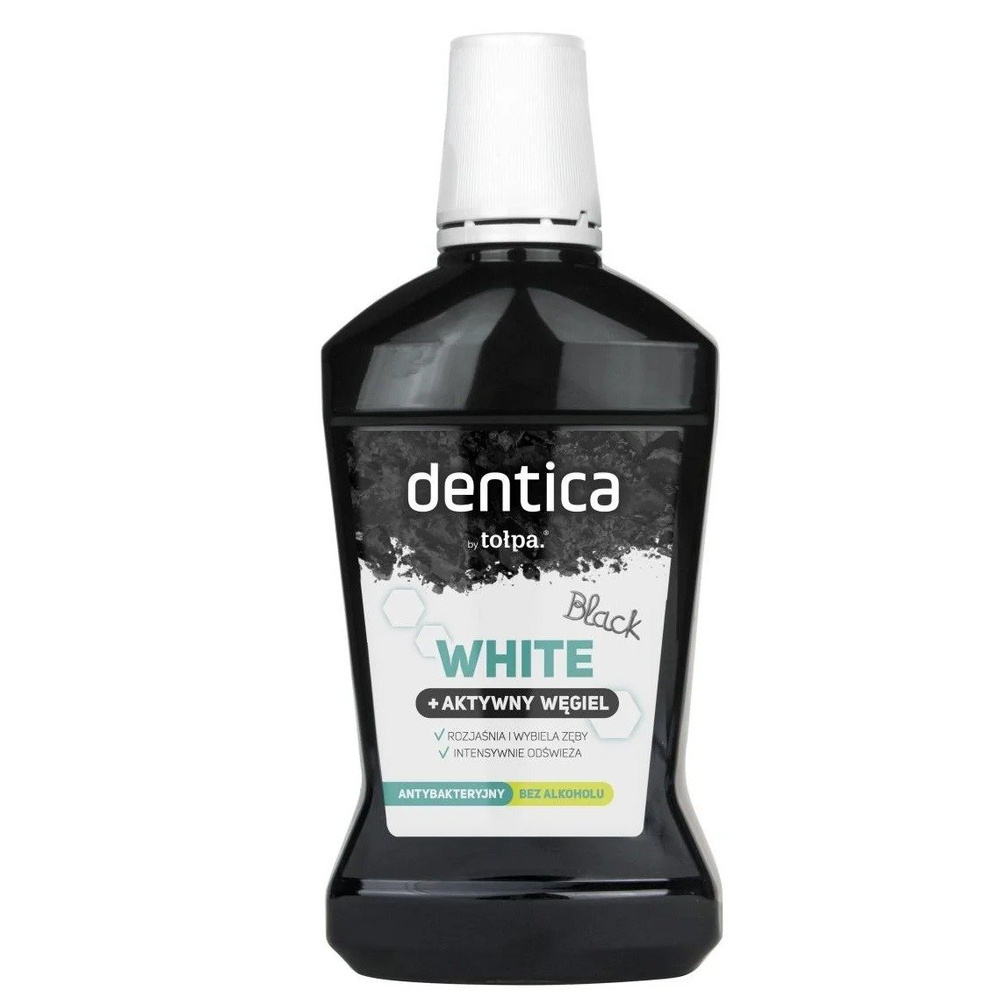 Tolpa Dentica Black White Whitening Mouthwash 500ml