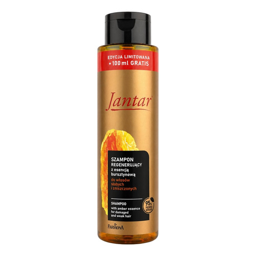 Jantar Regenerating Shampoo with Amber Essence for Weak and Damaged Hair 300ml