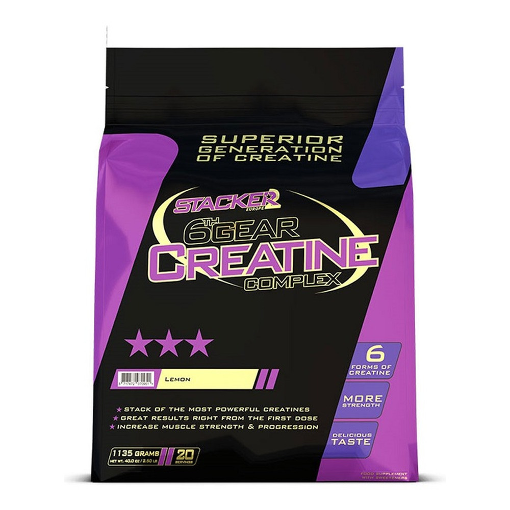 Stacker2 Europe 6th Gear Creatine Complex, Lemon - 1135g