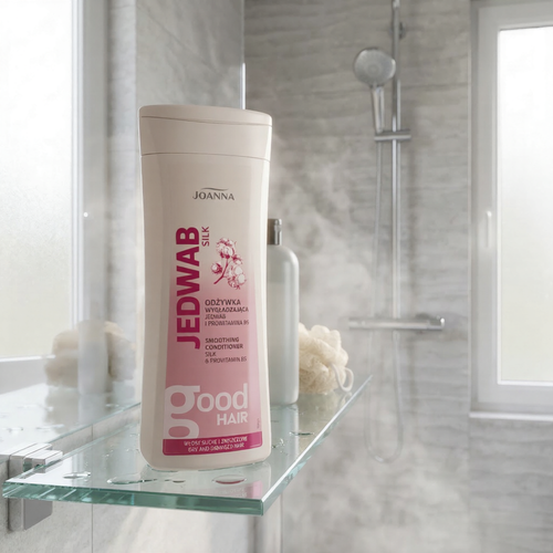 Joanna Silk Smoothing Moisturizing Conditioner for Dry Dull and Damaged Hair 200g