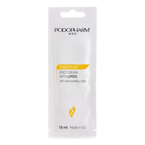 Podopharm Med Podoflex Rich Regenerating Foot Cream with Lipids for Dry and Normal Skin 10ml