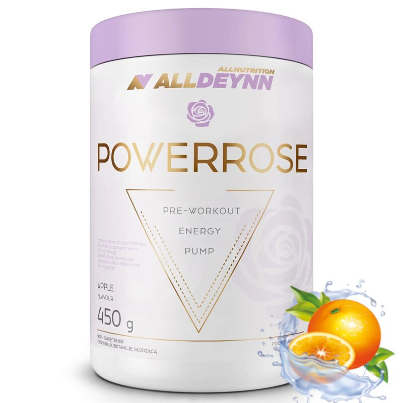 AllDeynn Powerrose Tropical Oragne Formula for Women Strength and Energy 450g Best Before 31.12.25