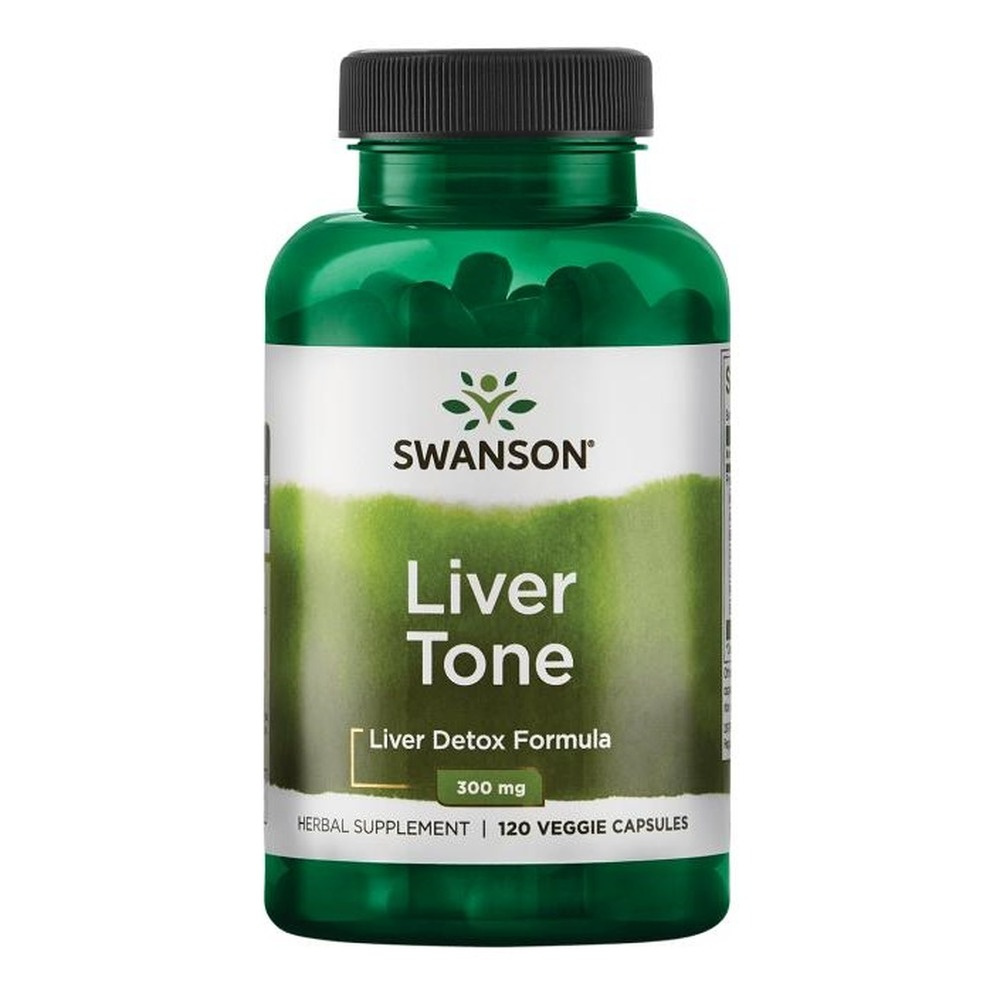Swanson Liver Tone Liver Detox Formula 300mg Wspiera Pracę Wątroby 120 Kapsułek