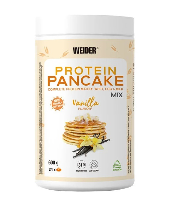Weider Protein Pancake Mix, Vanilla - 600g