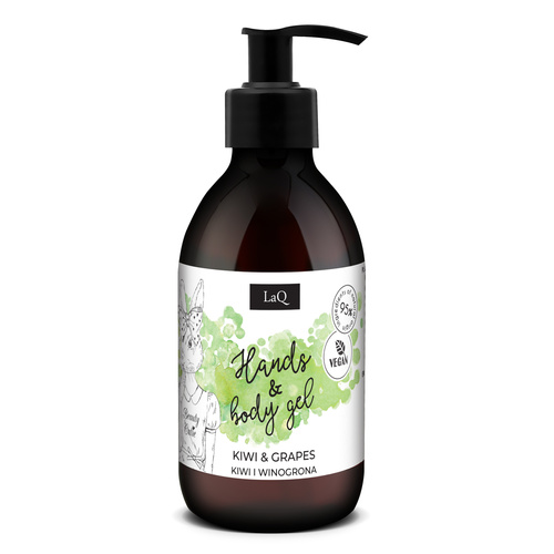 LaQ Kiwi and Grapes Natural Shower Gel 300ml