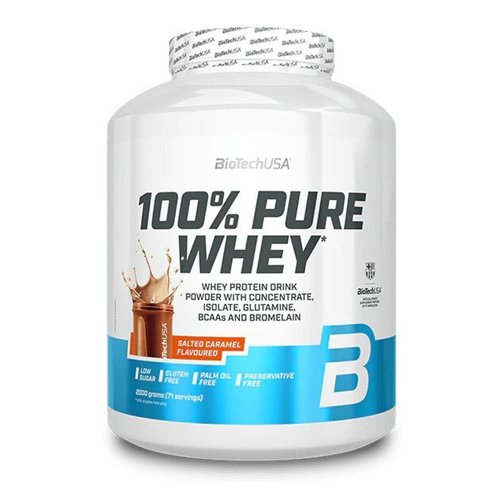 BioTechUSA 100% Pure Whey, Salted Caramel 2000g
