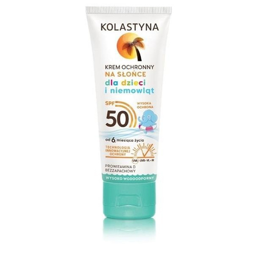 KOLASTYNA Sunbathing, sun protection Cream for children & babies, SPF 50, 75ml