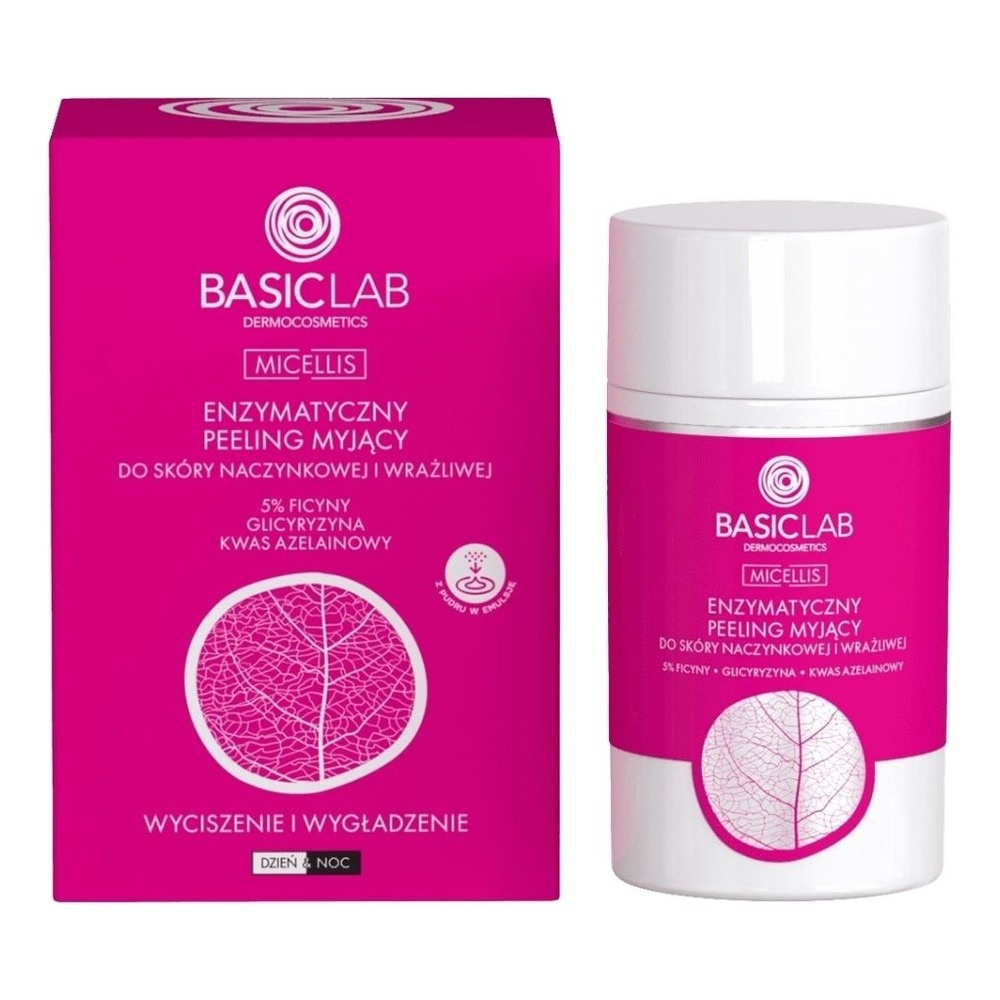 BasicLab Micellis Oczyszczający Peeling Enzymatyczny 35g
