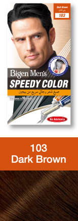 Bigen Speedy Color for Men Farba do Włosów dla Mężczyzn Nr 103 Dark Brown bez Amoniaku 1 Sztuka