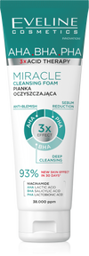 Eveline 3 x Acid Therapy Pianka Oczyszczająca dla Skóry Problematycznej 140ml