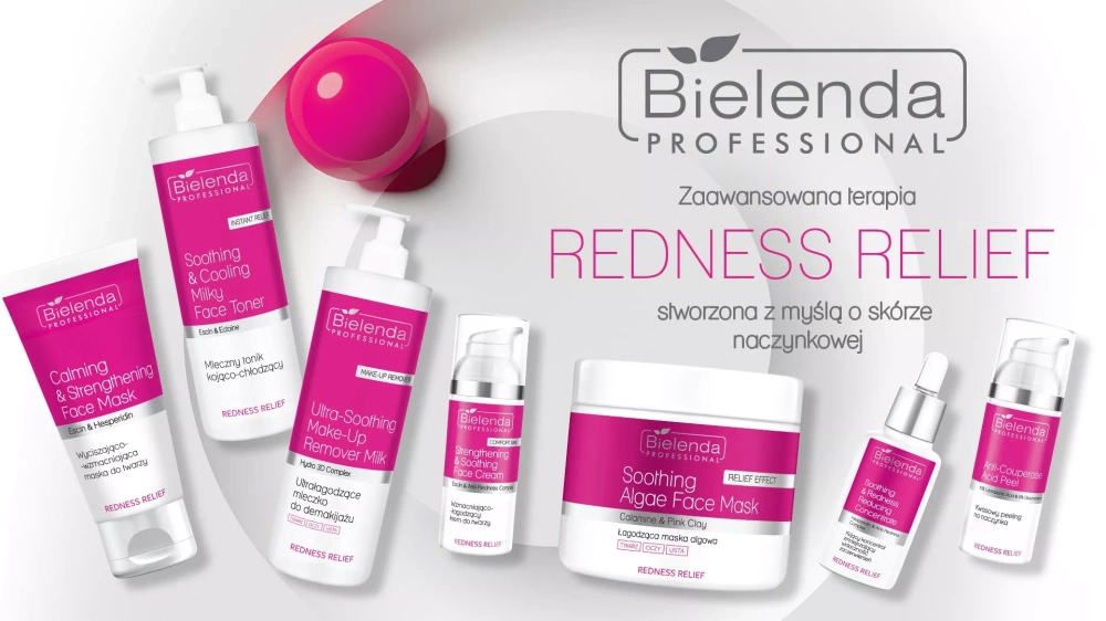Bielenda Professional Redness Relief Kwasowy Peeling dla Skóry Naczynkowej i Wrażliwej 50ml