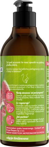 OnlyBio x Tymbark Body in Balance Limited Edition Apple-Watermelon Shower Gel 400ml