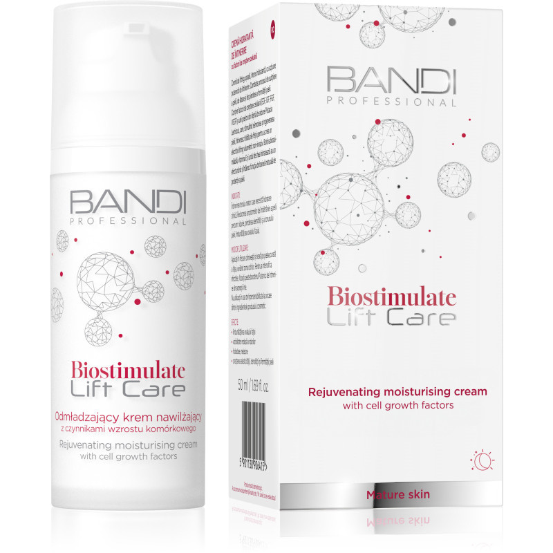 Bandi Lift Care Biostimulate Odmładzający Krem Nawilżający z Czynnikami Wzrostu Komórkowego dla Skóry Dojrzałej 50ml