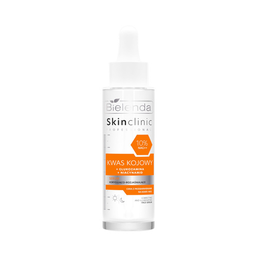 Bielenda Skin Clinic Professional Kojic Acid Correcting and Brightening Serum Reducing Discoloration for Day and Night 30ml
