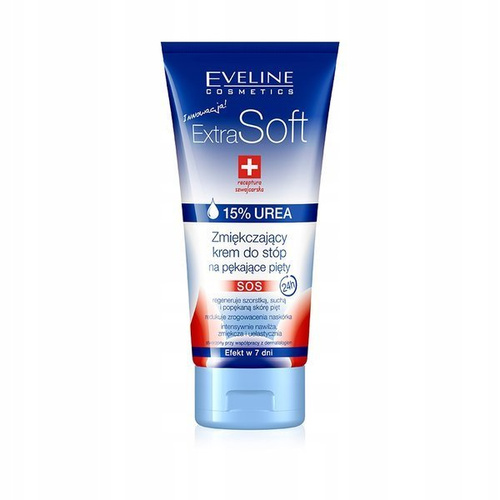 Eveline Extra Soft SOS Krem na pękające pięty 15% Urea 100ml