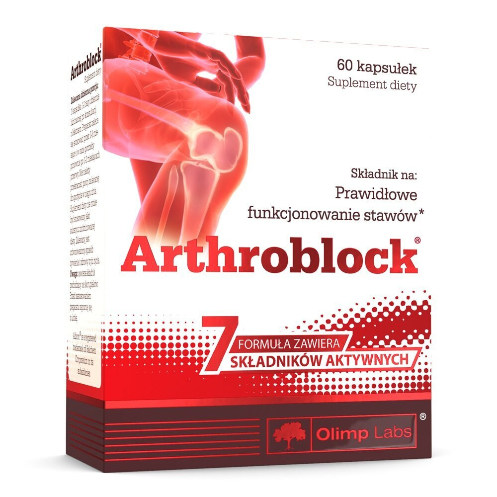 Olimp Arthroblock for Proper Functioning of Cartilage 60 Capsules
