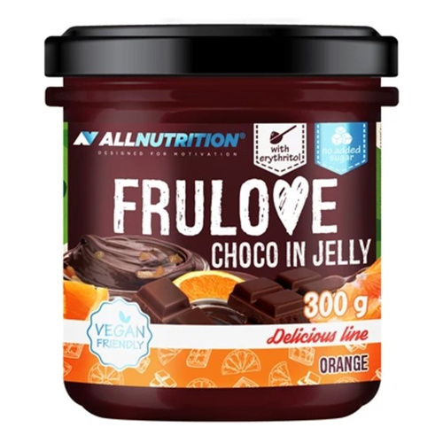 Allnutrition Frulove Choco In Jelly Orange A Low Calorie Chocolate and Orange Snack 300g