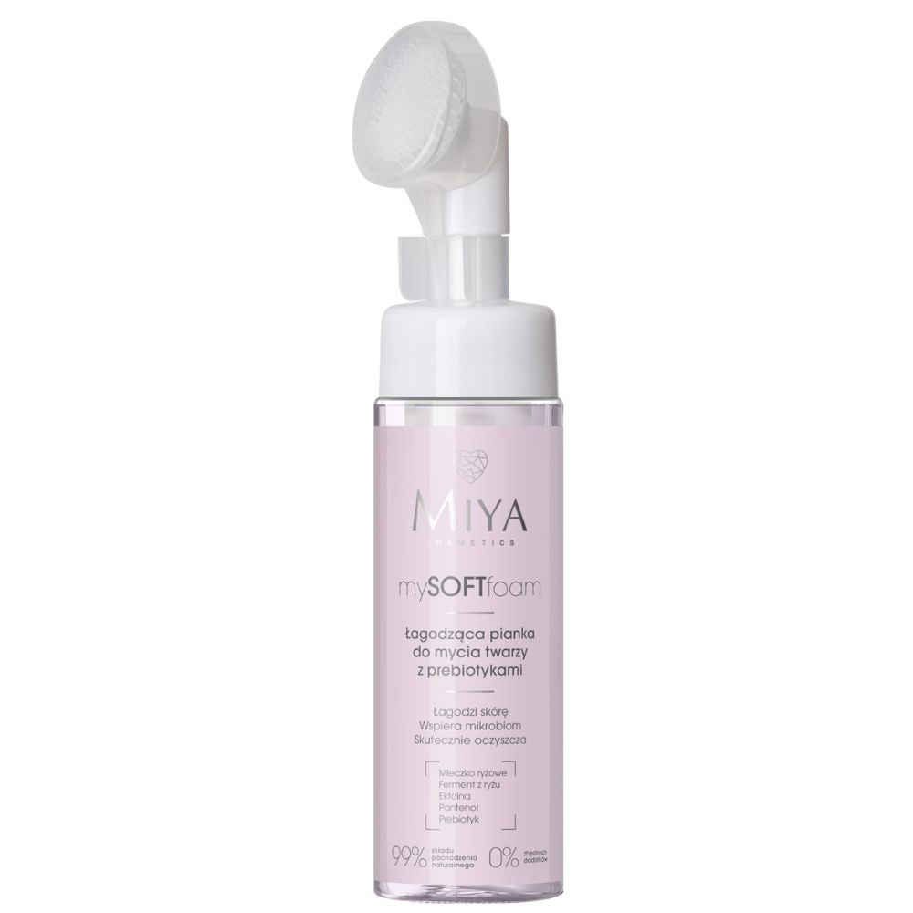 Miya mySOFTfoam Łagodząca Pianka do Mycia Twarzy z Prebiotykami 150ml