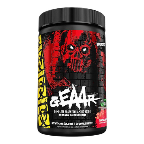 Mutant GEAAR EAA Amino Acid Powder for Muscle Growth and Recovery Tropical Fruit Punch 420g