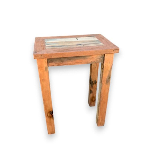 Tall Table - Display Stand - Recycled Wood