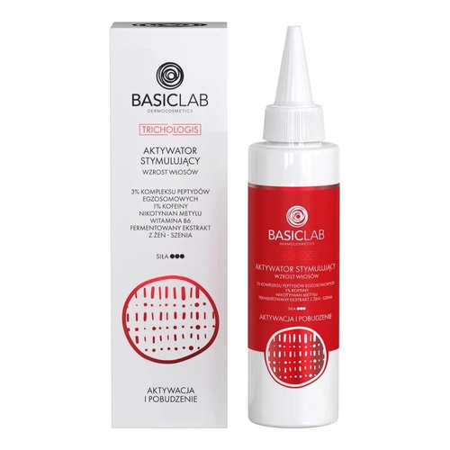 BasicLab Dermocosmetics Trichologis Aktywator Wzrostu Włosów 150ml