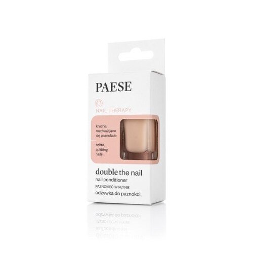 Paese Nail Therapy Double the Nail Paznokieć w Płynie do Kruchych i Pozbawionych Energii Paznokci 8ml