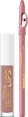 Eveline OML Silky Matt Liquid Lipstick & Contour Lip Liner 11 Cookie Milkshake 4,5ml